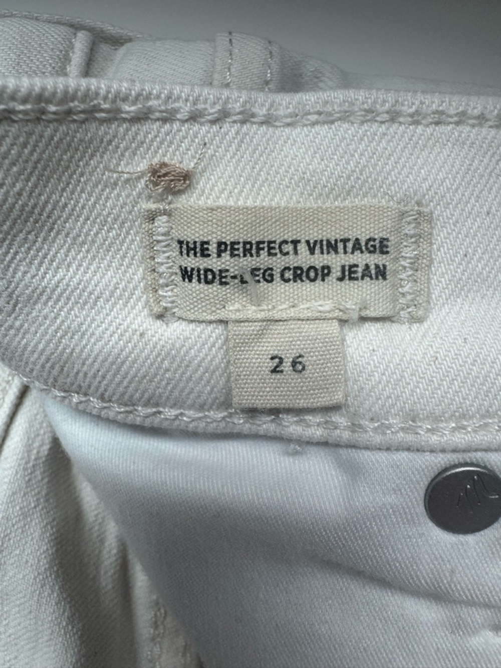 Madewell The Perfect Vintage Wide-Leg Crop Jean - Picture 8 of 8